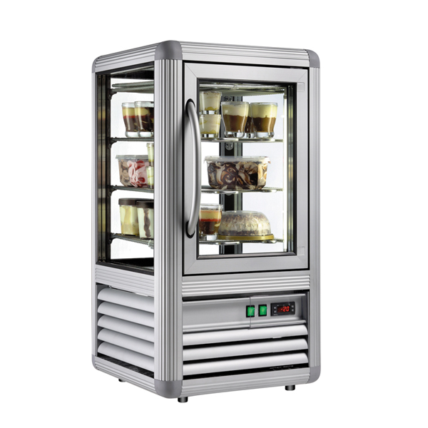 Bromic Countertop Four Sided Glass Freezer