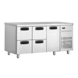 Inomak Under Bar Fridge With 1 Door 4 Drawers Ubd4000