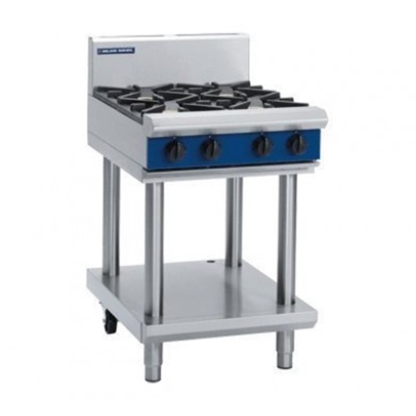 Blue Seal Evolution Series 600mm Gas Cooktop 4 Burner Leg Stand